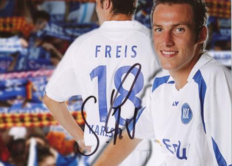 Sebastian Freis  Karlsruher SC  Fußball Autogramm Foto original signiert 