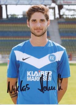 Niklas Hoheneder  Karlsruher SC  Fußball Autogramm Foto original signiert 