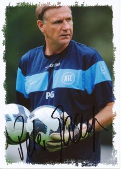 Peter Gadinger  Karlsruher SC  Fußball Autogramm Foto original signiert 