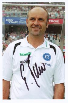 Edmond Becker  Karlsruher SC  Fußball Autogramm Foto original signiert 