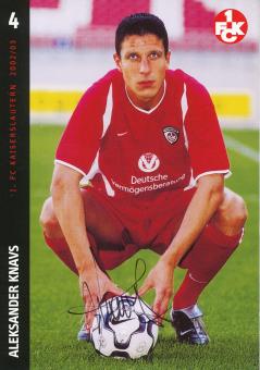Dimitrios Grammozis  2002/2003  FC Kaiserslautern  Fußball Autogrammkarte original signiert 