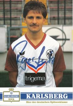 Roger Lutz  1988/1989  FC Kaiserslautern  Fußball Autogrammkarte original signiert 