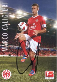 Marco Caligiuri  2012/2013  FSV Mainz 05  Fußball Autogrammkarte original signiert 