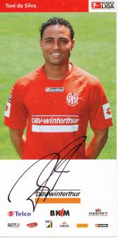 Toni da Silva  2004/2005  FSV Mainz 05  Fußball Autogrammkarte original signiert 