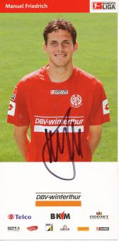Manuel Friedrich  2004/2005  FSV Mainz 05  Fußball Autogrammkarte original signiert 