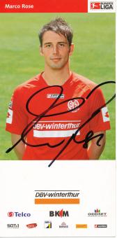 Marco Rose  2004/2005  FSV Mainz 05  Fußball Autogrammkarte original signiert 