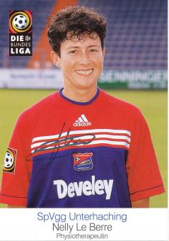Nelly Le Berre  1998/1999  SpVgg Unterhaching  Fußball Autogrammkarte original signiert 