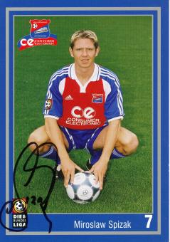 Miroslaw Spizak  2001/2002  SpVgg Unterhaching  Fußball Autogrammkarte original signiert 