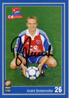 Andre Breitenreiter  2001/2002  SpVgg Unterhaching  Fußball Autogrammkarte original signiert 