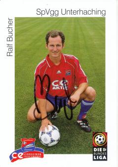 Ralf Bucher  1999/2000  SpVgg Unterhaching  Fußball Autogrammkarte original signiert 