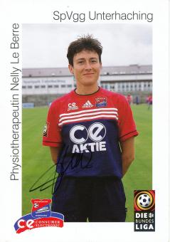 Nelly Le Berre  1999/2000  SpVgg Unterhaching  Fußball Autogrammkarte original signiert 