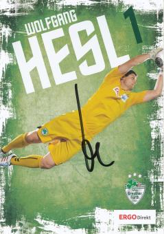Wolfgang Hesl  2013/2014  SpVgg Greuther Fürth  Fußball Autogrammkarte original signiert 