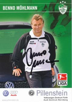 Benno Möhlmann  2004/2005  SpVgg Greuther Fürth  Fußball Autogrammkarte original signiert 