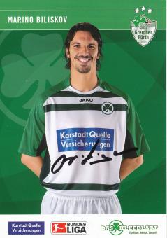 Marino Biliskov   2007/2008  SpVgg Greuther Fürth  Fußball Autogrammkarte original signiert 
