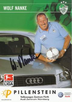 Wolf Nanke  2003/2004  SpVgg Greuther Fürth  Fußball Autogrammkarte original signiert 