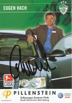 Eugen Hach  2003/2004  SpVgg Greuther Fürth  Fußball Autogrammkarte original signiert 