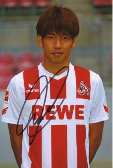 Yuya Osako  FC Köln  Fußball Foto original signiert 