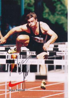 Mike Ferner  Leichtathletik  Autogrammkarte original signiert 