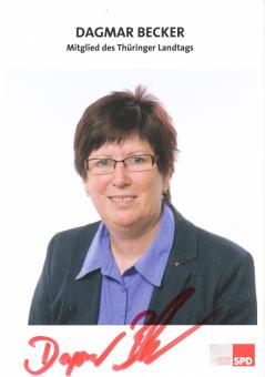 Dagmar Becker  Politik  Autogrammkarte original signiert 