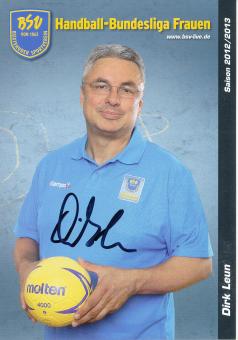 Dirk Leun  2012/2013  Buxtehuder SV  Frauen Handball Autogrammkarte original signiert 