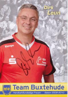 Dirk Leun  2009/2010  Buxtehuder SV  Frauen Handball Autogrammkarte original signiert 