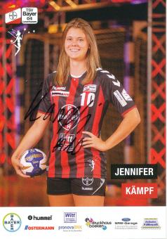 Jennifer Kämpf  2018/2019  Bayer 04 Leverkusen Frauen Handball Autogrammkarte original signiert 