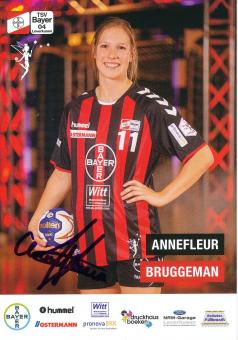 Annefleur Bruggeman  2018/2019  Bayer 04 Leverkusen Frauen Handball Autogrammkarte original signiert 
