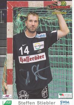 Steffen Stiebler  2003/2004  SC Magdeburg Handball Autogrammkarte original signiert 