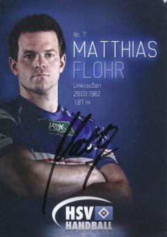 Matthias Flohr  Hamburger SV  Handball Autogrammkarte original signiert 