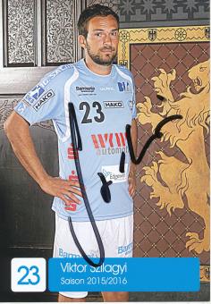 Viktor Szilagyi  2015/2016  Bergischer HC  Handball Autogrammkarte original signiert 