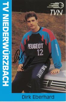Dirk Eberhardt  TV Niederwürzbach  Handball Autogrammkarte original signiert 