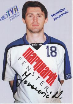 Nedeljko Jovanovic  TV Niederwürzbach  Handball Autogrammkarte original signiert 