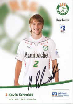 Kevin Schmidt  HSG Wetzlar  Handball Autogrammkarte original signiert 