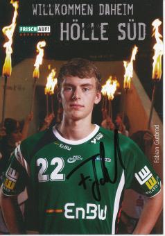 Fabian Gutbrod  2009/2010  Frisch Auf Göppingen  Handball Autogrammkarte original signiert 