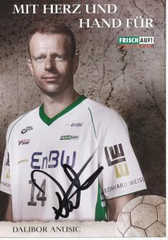 Dalibor Anusic  2011/2012  Frisch Auf Göppingen  Handball Autogrammkarte original signiert 