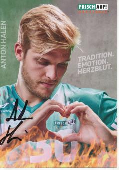 Anton Halen  Frisch Auf Göppingen  Handball Autogrammkarte original signiert 