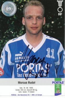 Marcus Rudat  SG Wallau Massenheim  Handball Autogrammkarte original signiert 