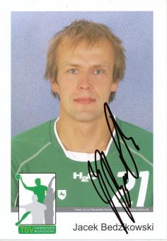 Jacek Bedzkowski  TSV Hannover Burgdorf  Handball Autogrammkarte original signiert 
