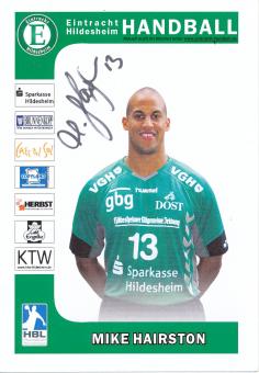 Mike Hairston  TSV Eintracht Hildesheim  Handball Autogrammkarte original signiert 