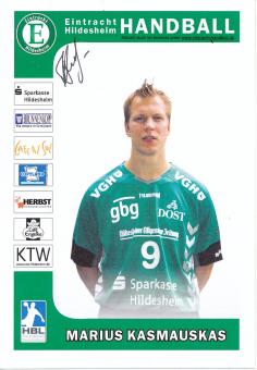 Marius Kasmauskas  TSV Eintracht Hildesheim  Handball Autogrammkarte original signiert 