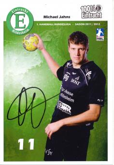 Michael Jahns  2011/2012  TSV Eintracht Hildesheim  Handball Autogrammkarte original signiert 