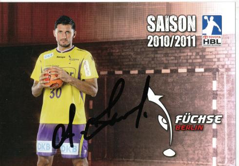 Alexander Petersson  2010/2011  Füchse Berlin  Handball Autogrammkarte original signiert 