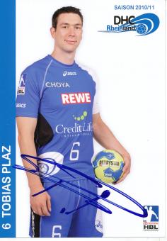 Tobias Plaz  2011/2011 DHC Rheinland  Handball Autogrammkarte original signiert 