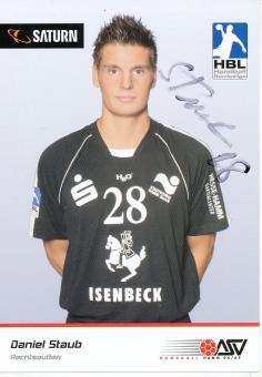 Daniel Staub  ASV Hamm  Handball Autogrammkarte original signiert 