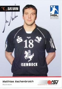 Matthias Aschenbroich  ASV Hamm  Handball Autogrammkarte original signiert 