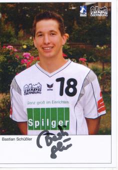 Bastian Schüßler  TUSPO Obernburg  Handball Autogrammkarte original signiert 