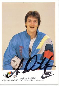 Andreas Dörhöfer  MTSV Schwabing  Handball Autogrammkarte original signiert 