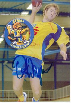 Rene Wagner  HSG Düsseldorf  Handball Autogrammkarte original signiert 