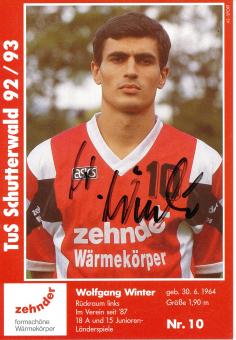 Wolfgang Wagner  1992/1993 TuS Schutterwald  Handball Autogrammkarte original signiert 