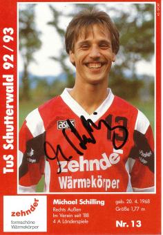 Michael Schilling  1992/1993 TuS Schutterwald  Handball Autogrammkarte original signiert 